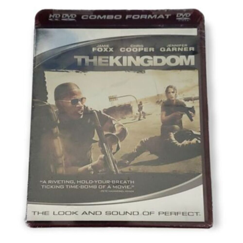 New/Sealed 'The Kingdom' HD Dvd/Dvd Combo Format Jamie Foxx NEW SEALED